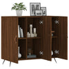 Senkki ruskea tammi 90x34x80 cm tekninen puu