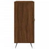 Senkki ruskea tammi 90x34x80 cm tekninen puu