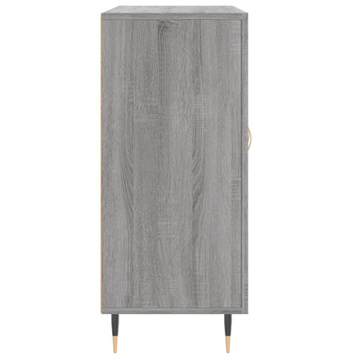 Senkki harmaa Sonoma 90x34x80 cm tekninen puu