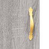 Senkki harmaa Sonoma 90x34x80 cm tekninen puu