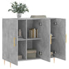 Senkki betoninharmaa 90x34x80 cm tekninen puu