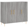 Senkki harmaa Sonoma 90x34x80 cm tekninen puu