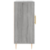 Senkki harmaa Sonoma 90x34x80 cm tekninen puu