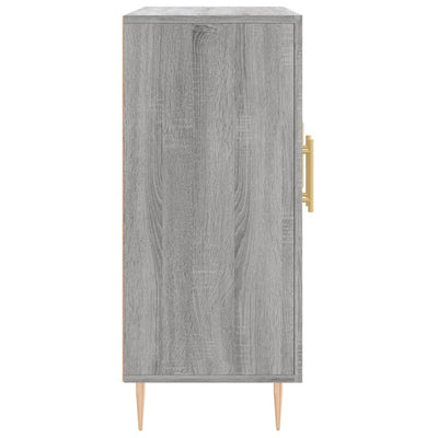 Senkki harmaa Sonoma 90x34x80 cm tekninen puu