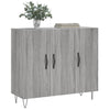 Senkki harmaa Sonoma 90x34x80 cm tekninen puu