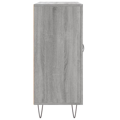 Senkki harmaa Sonoma 90x34x80 cm tekninen puu