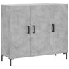 Senkki betoninharmaa 90x34x80 cm tekninen puu