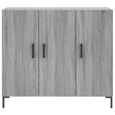Senkki harmaa Sonoma 90x34x80 cm tekninen puu