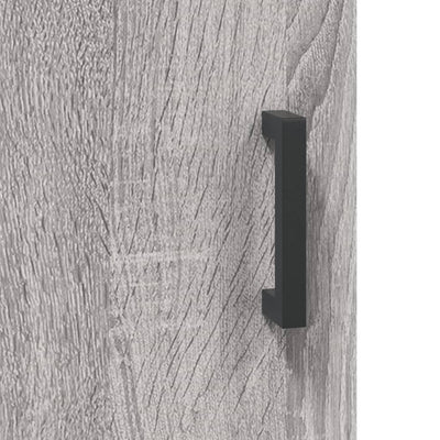Senkki harmaa Sonoma 90x34x80 cm tekninen puu