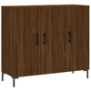Senkki ruskea tammi 90x34x80 cm tekninen puu