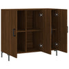 Senkki ruskea tammi 90x34x80 cm tekninen puu