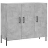 Senkki betoninharmaa 90x34x80 cm tekninen puu