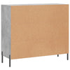 Senkki betoninharmaa 90x34x80 cm tekninen puu