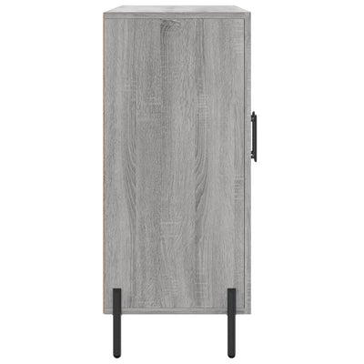Senkki harmaa Sonoma 90x34x80 cm tekninen puu