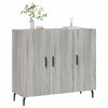 Senkki harmaa Sonoma 90x34x80 cm tekninen puu