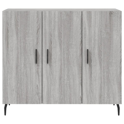 Senkki harmaa Sonoma 90x34x80 cm tekninen puu