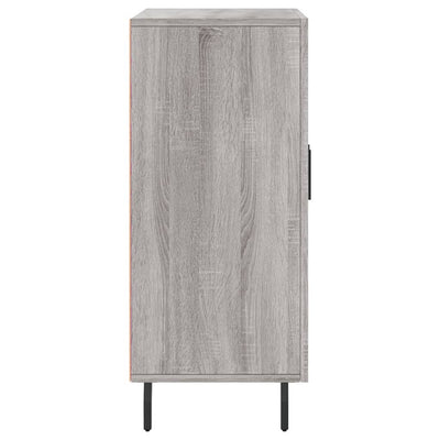 Senkki harmaa Sonoma 90x34x80 cm tekninen puu