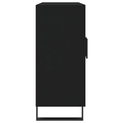 Senkki musta 90x34x80 cm tekninen puu
