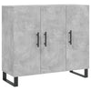 Senkki betoninharmaa 90x34x80 cm tekninen puu