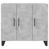 Senkki betoninharmaa 90x34x80 cm tekninen puu