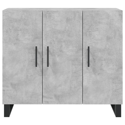 Senkki betoninharmaa 90x34x80 cm tekninen puu