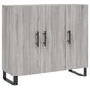 Senkki harmaa Sonoma 90x34x80 cm tekninen puu