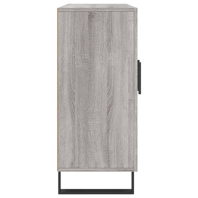 Senkki harmaa Sonoma 90x34x80 cm tekninen puu
