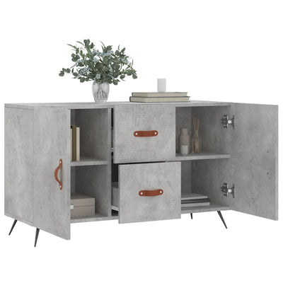 Senkki betoninharmaa 100x36x60 cm tekninen puu