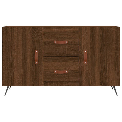 Senkki ruskea tammi 100x36x60 cm tekninen puu