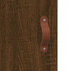 Senkki ruskea tammi 100x36x60 cm tekninen puu