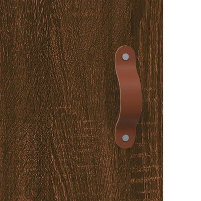 Senkki ruskea tammi 100x36x60 cm tekninen puu