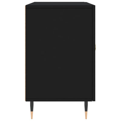Senkki musta 100x36x60 cm tekninen puu