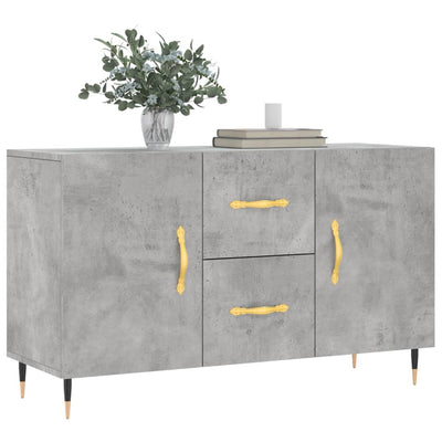 Senkki betoninharmaa 100x36x60 cm tekninen puu