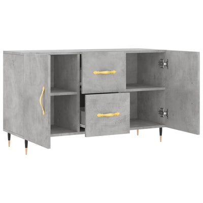 Senkki betoninharmaa 100x36x60 cm tekninen puu