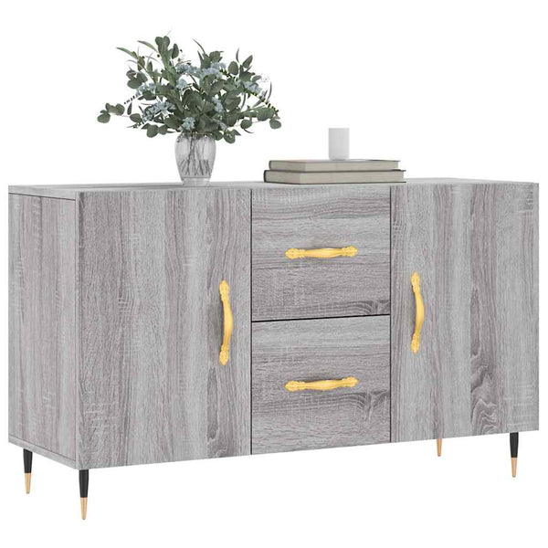 Senkki harmaa Sonoma 100x36x60 cm tekninen puu