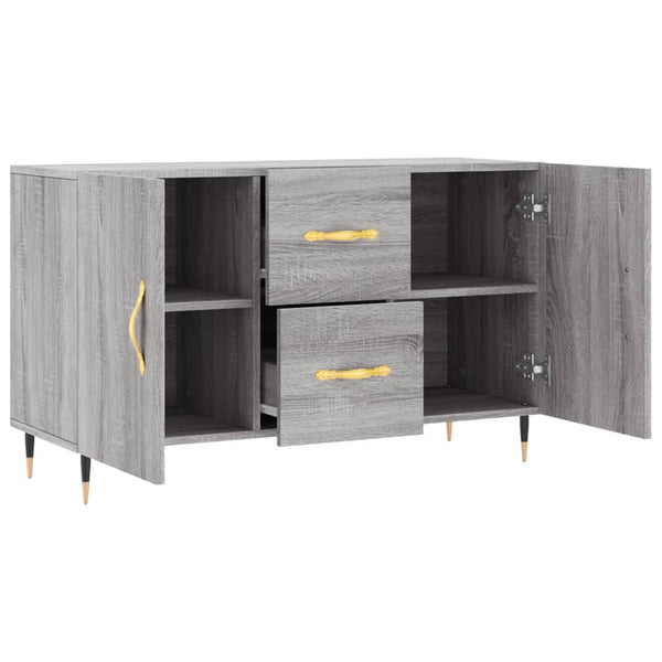 Senkki harmaa Sonoma 100x36x60 cm tekninen puu