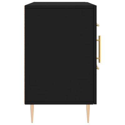 Senkki musta 100x36x60 cm tekninen puu