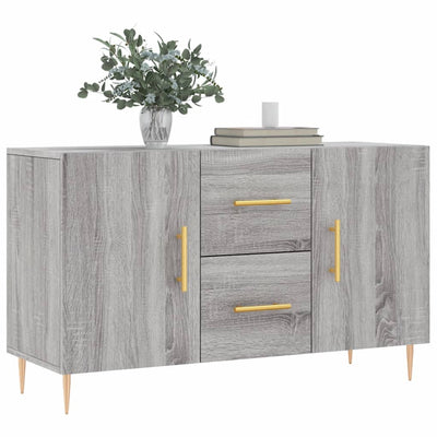 Senkki harmaa Sonoma 100x36x60 cm tekninen puu
