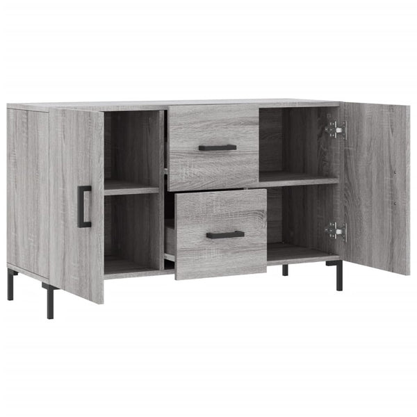 Senkki harmaa Sonoma 100x36x60 cm tekninen puu