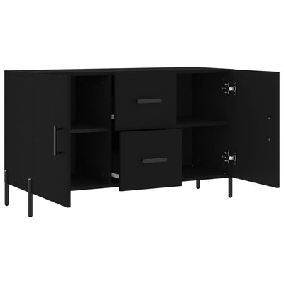 Senkki musta 100x36x60 cm tekninen puu