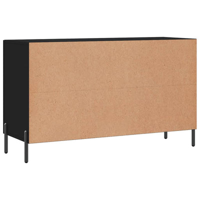 Senkki musta 100x36x60 cm tekninen puu