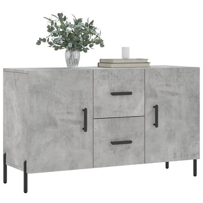 Senkki betoninharmaa 100x36x60 cm tekninen puu