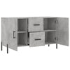 Senkki betoninharmaa 100x36x60 cm tekninen puu