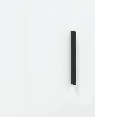 Senkki korkeakiilto valkoinen 100x36x60 cm tekninen puu