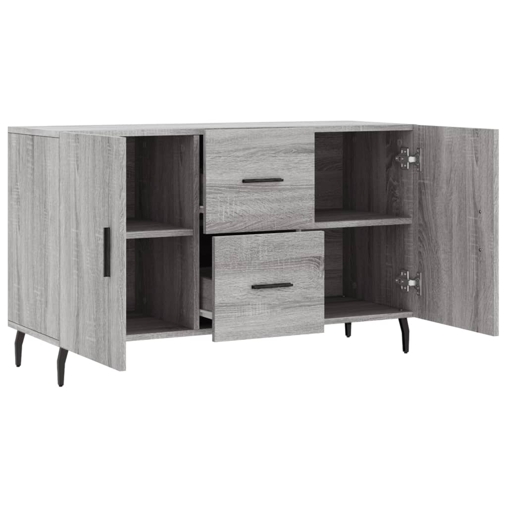 Harmaa senkki Nastita 100x36x60cm (puinen)