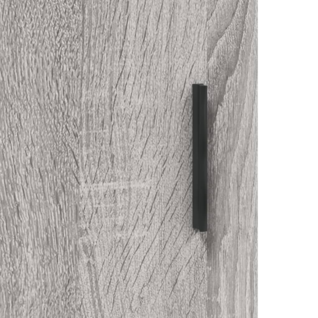 Harmaa senkki Nastita 100x36x60cm (puinen)