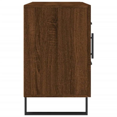Senkki ruskea tammi 100x36x60 cm tekninen puu