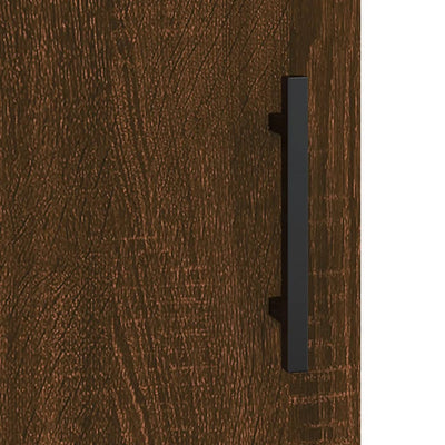 Senkki ruskea tammi 100x36x60 cm tekninen puu