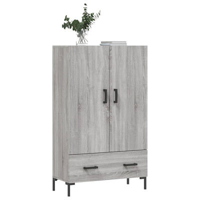 Kaappi harmaa Sonoma 69,5x31x115 cm tekninen puu