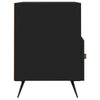 TV-taso musta 80x36x50 cm tekninen puu